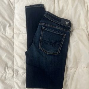 American Eagle super low rise Size 8 jegging